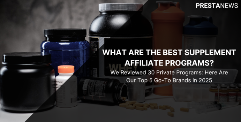 best supplements affiliate program